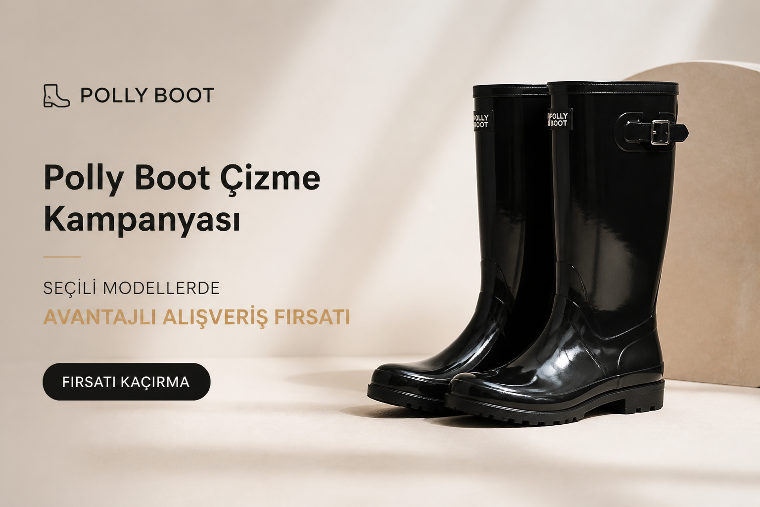 Polly Boot Çizme Kampanyası: Seçili Modellerde Avantajlı Alışveriş Fırsatı