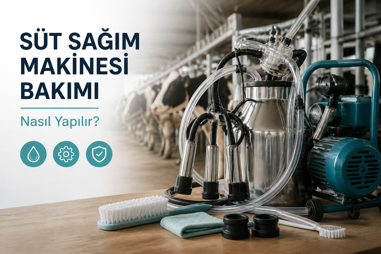 Süt Sağım Makinesi Bakımı Nasıl Yapılır?