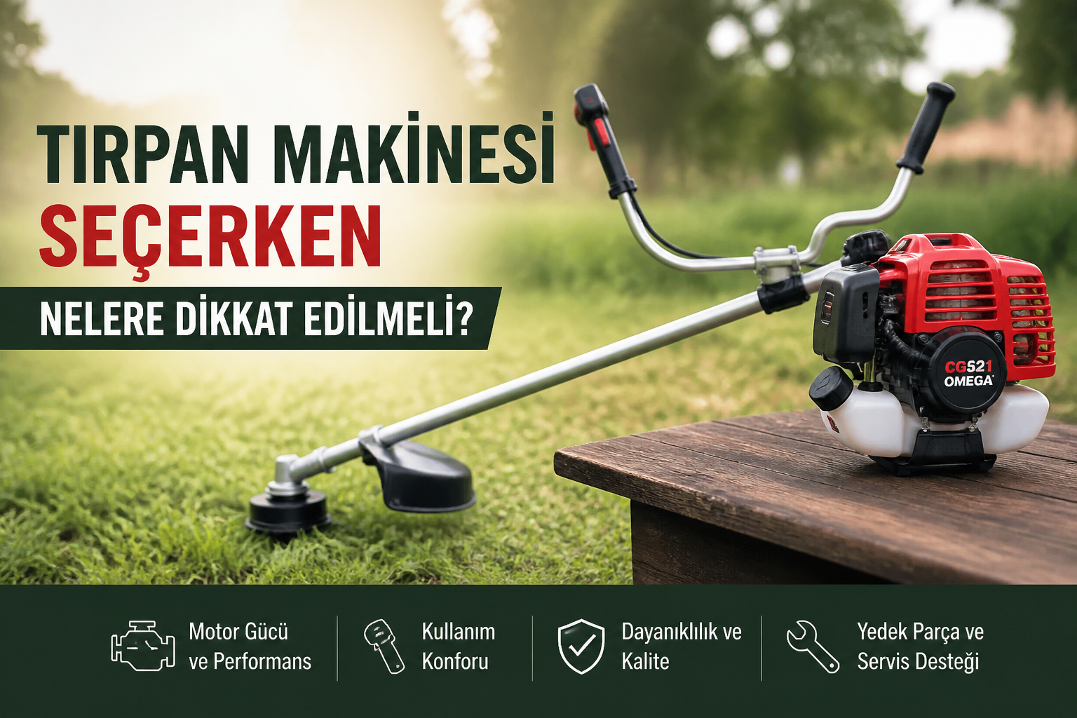 Tırpan Makinesi Seçerken Nelere Dikkat Edilmeli?