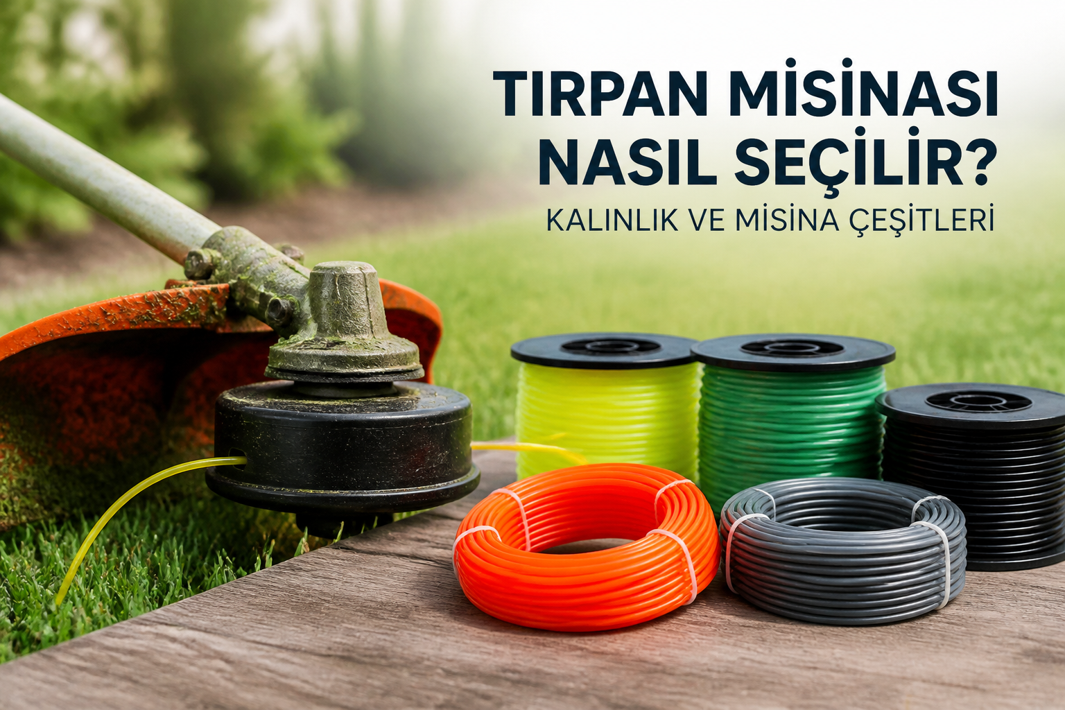 Tırpan Misinası Nasıl Seçilir? Kalınlık ve Misina Çeşitleri