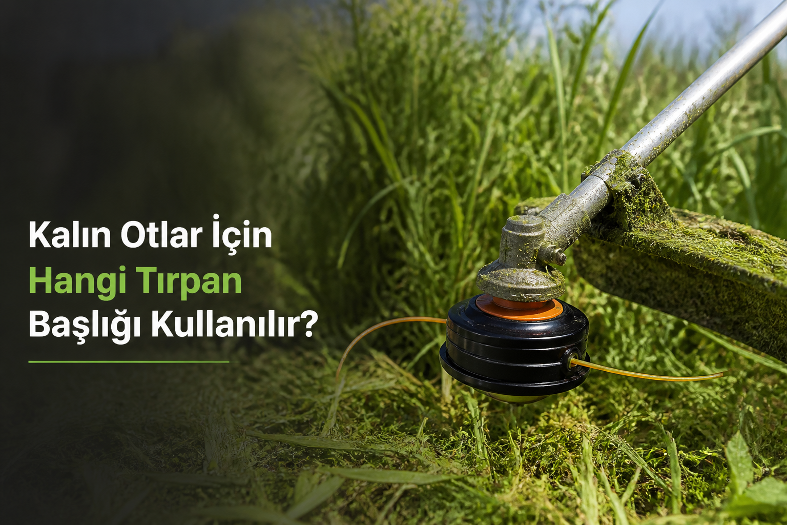 Kalın Otlar İçin Hangi Tırpan Başlığı Kullanılır?